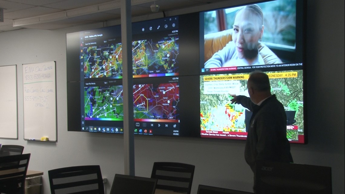 Take a look inside Macon-Bibb's Emergency Operations Center | 13wmaz.com