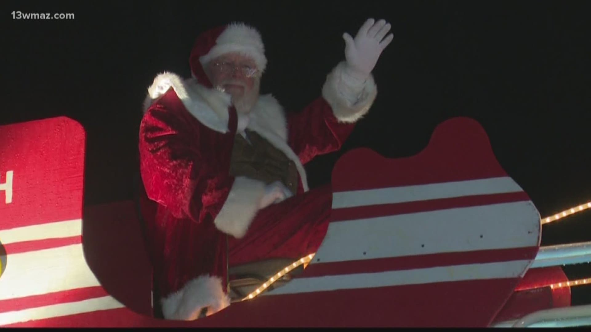 The folks in Jones County rang in the Christmas season Tuesday night with the annual Gray Jaycees Christmas Parade.
