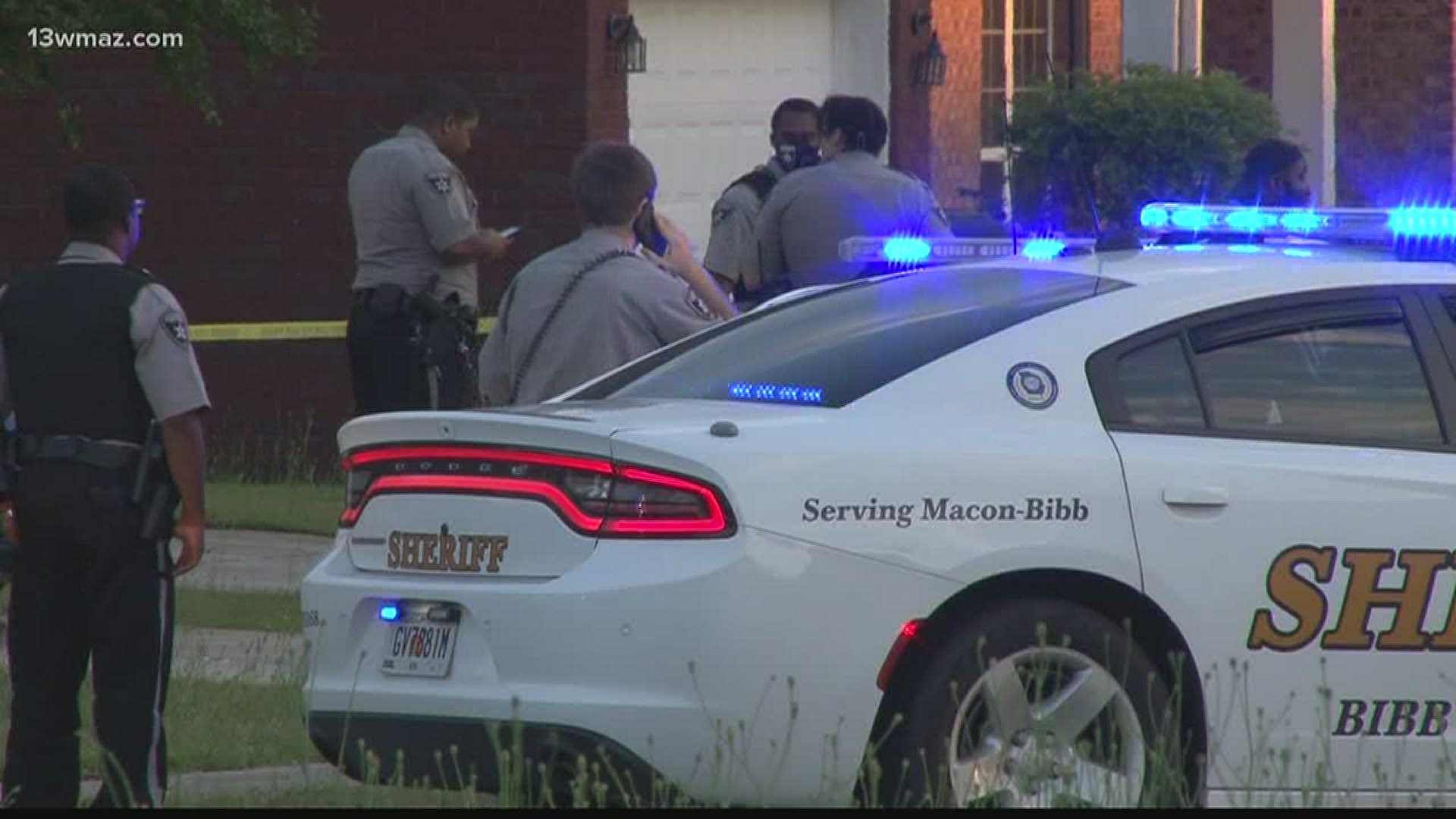 A Macon man is dead after a domestic dispute with his wife in a south Bibb neighborhood Tuesday night. Deputies shot and hit Keith Young, and he later died.