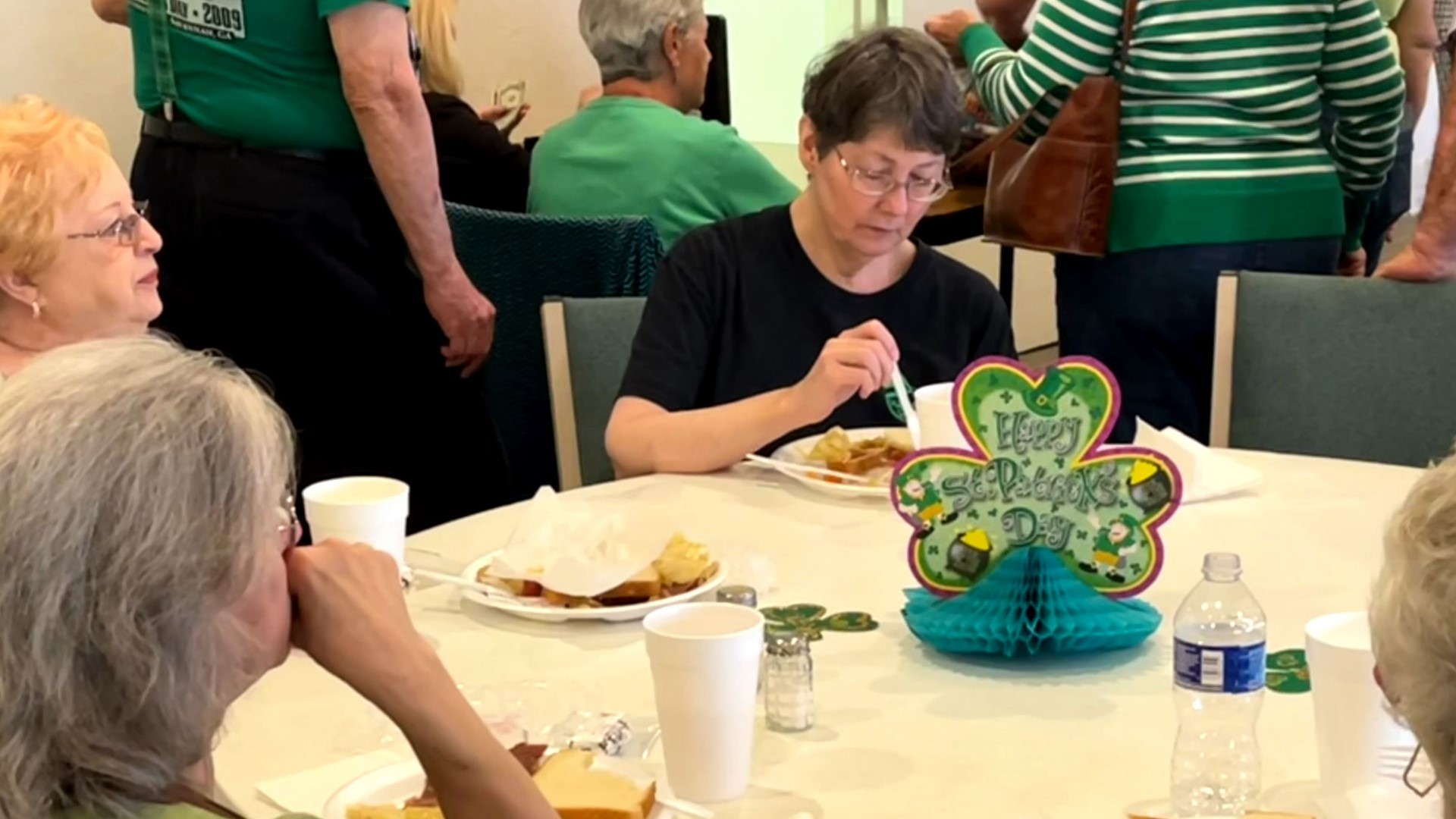 Over 300 people got to get a taste of Irish cuisine at Dublin First Methodist Church.