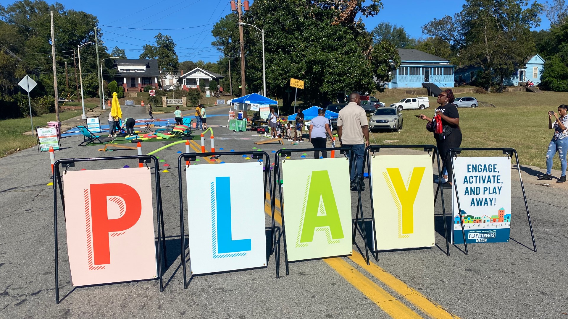 The purpose of the event was to learn about how to improve the neighborhoods of East Macon.