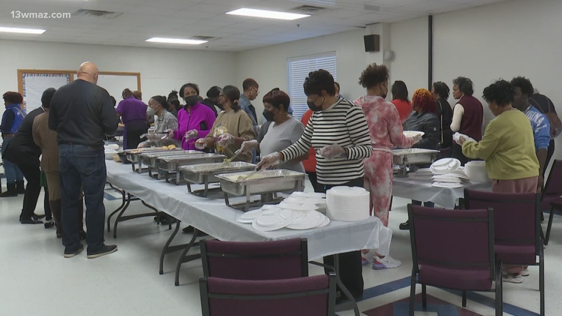 There was plenty of food and fellowship, along with a college fair and youth choir.