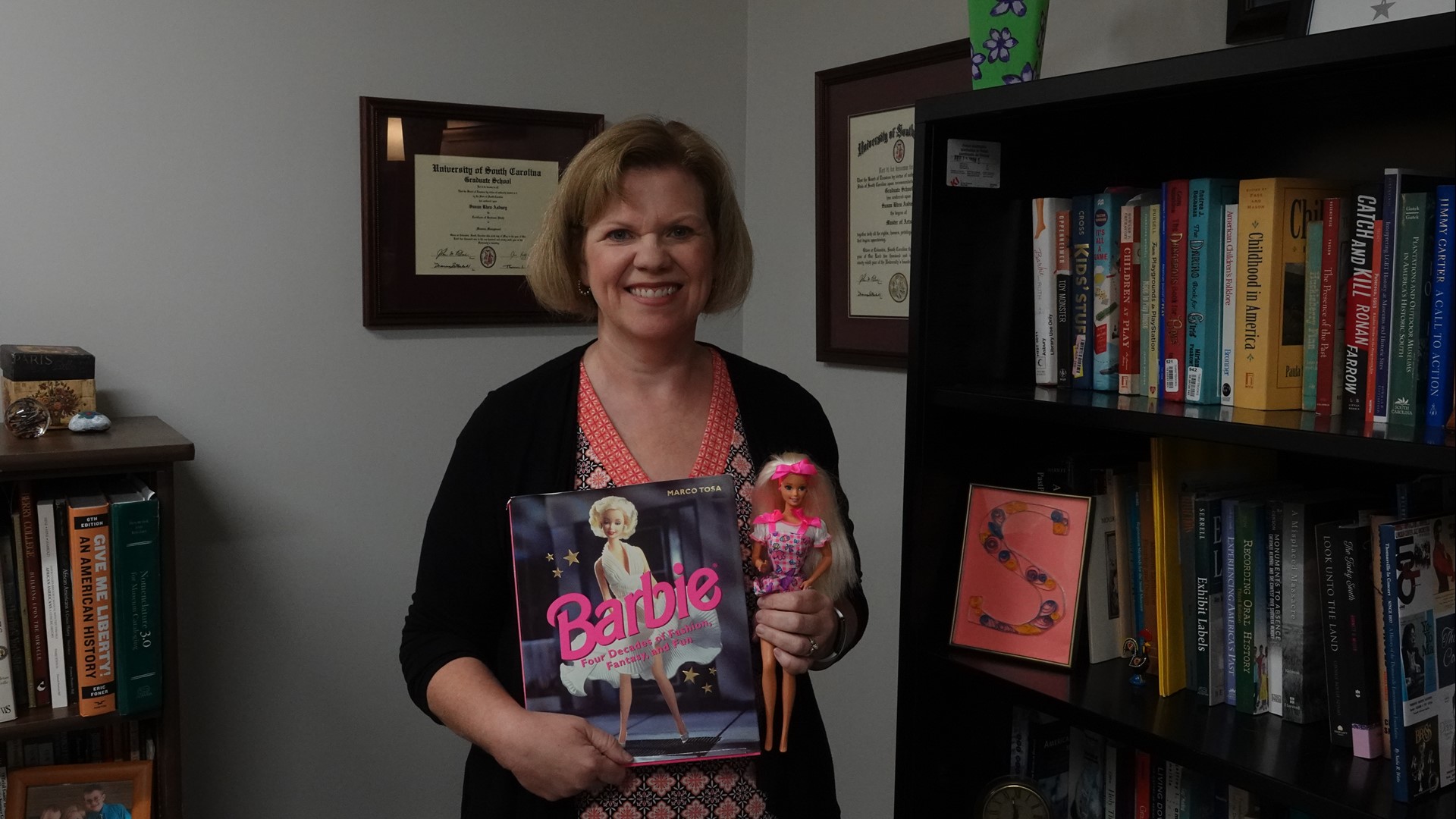 Dr. Susan Asbury says that the doll has always been an icon of imagination and inspiration for women.