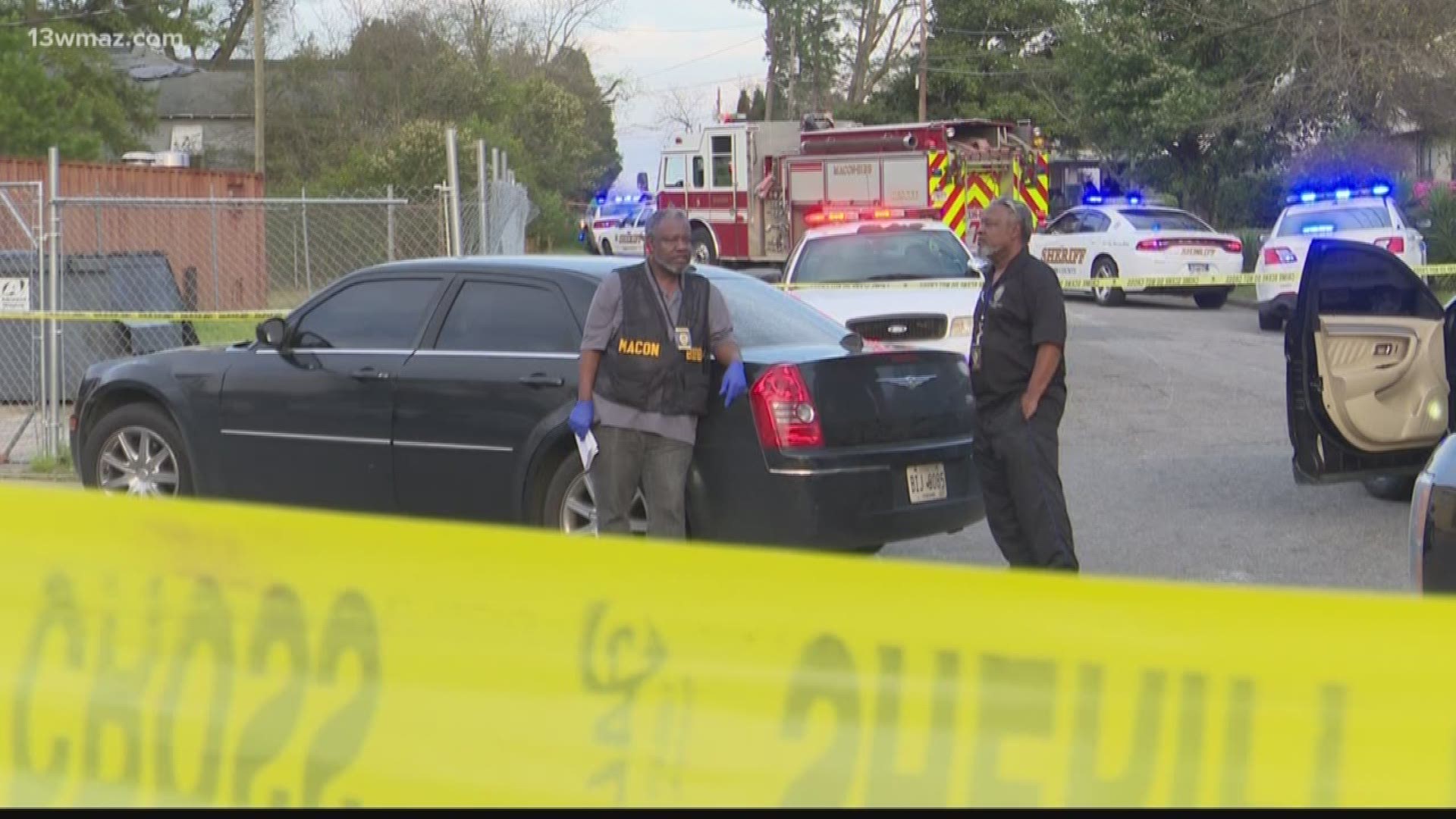 A man is dead tonight after being shot in South Macon near the Pendleton Homes on Houston Avenue. One neighbor says she's sick of seeing the violence in her neighborhood. The victim's cousin says he had big plans that were cut short.