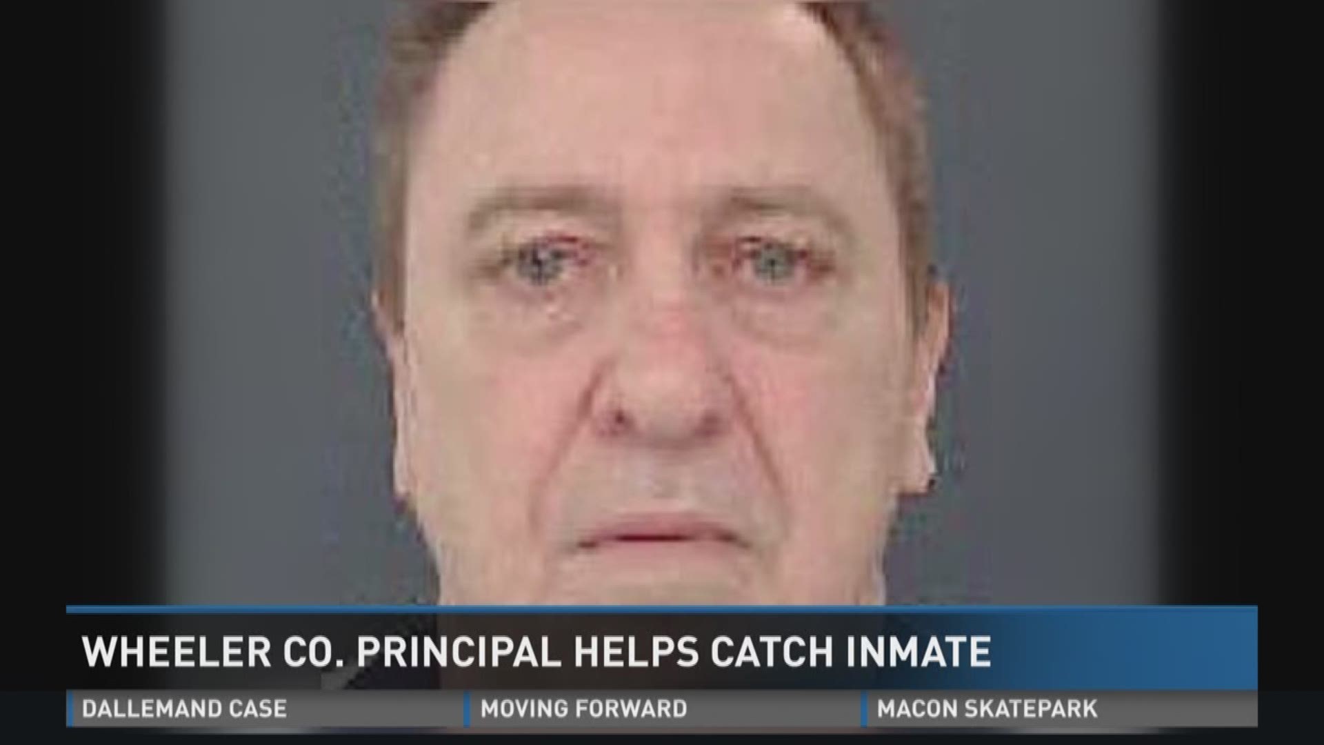 Wheeler County principal helps catch inmate