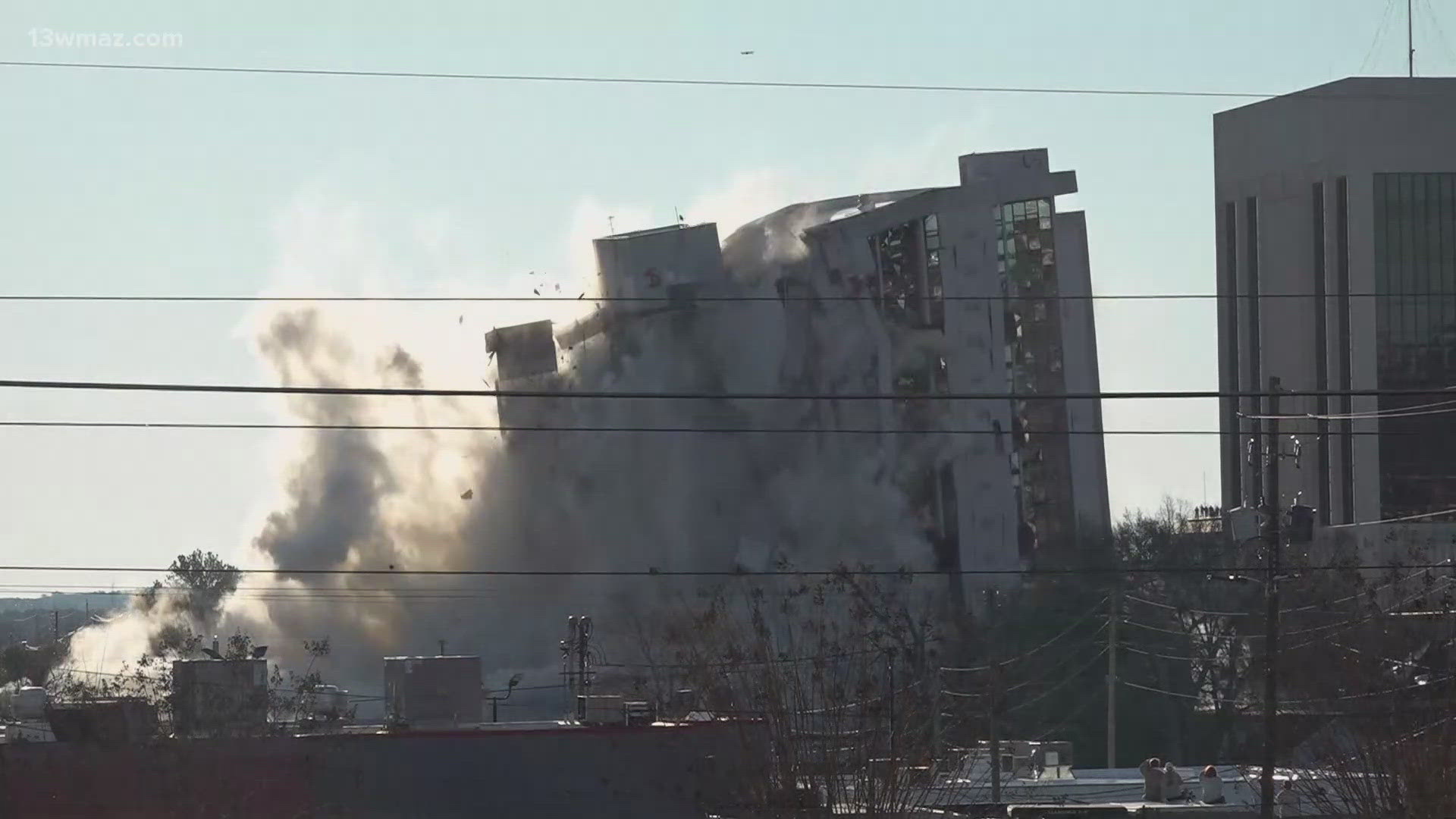 macon hotel imploded