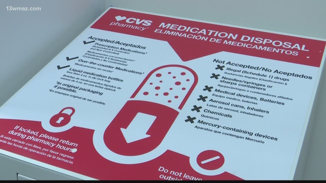 CVS prescription disposal bins come to Ga.