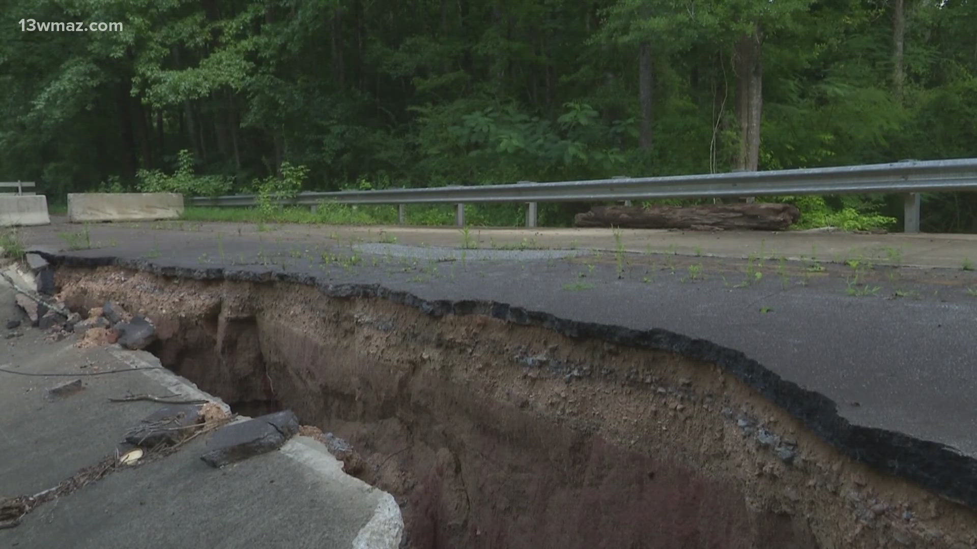 The county is using a state grant and SPLOST money to fund construction on the new bridge.