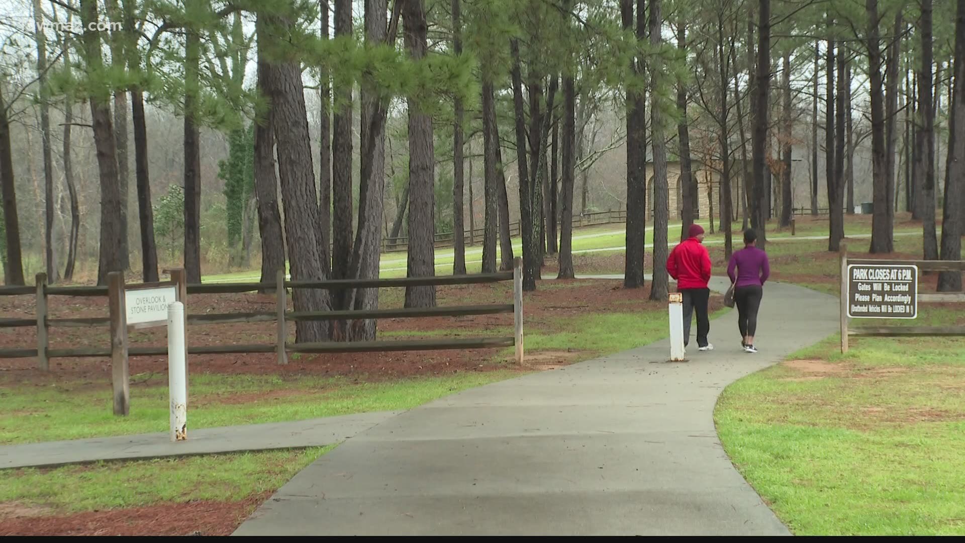 A bit of a change for people who hang out at Amerson Park in Macon. Starting Friday night, the park's yellow gate will be locked at 8 p.m.