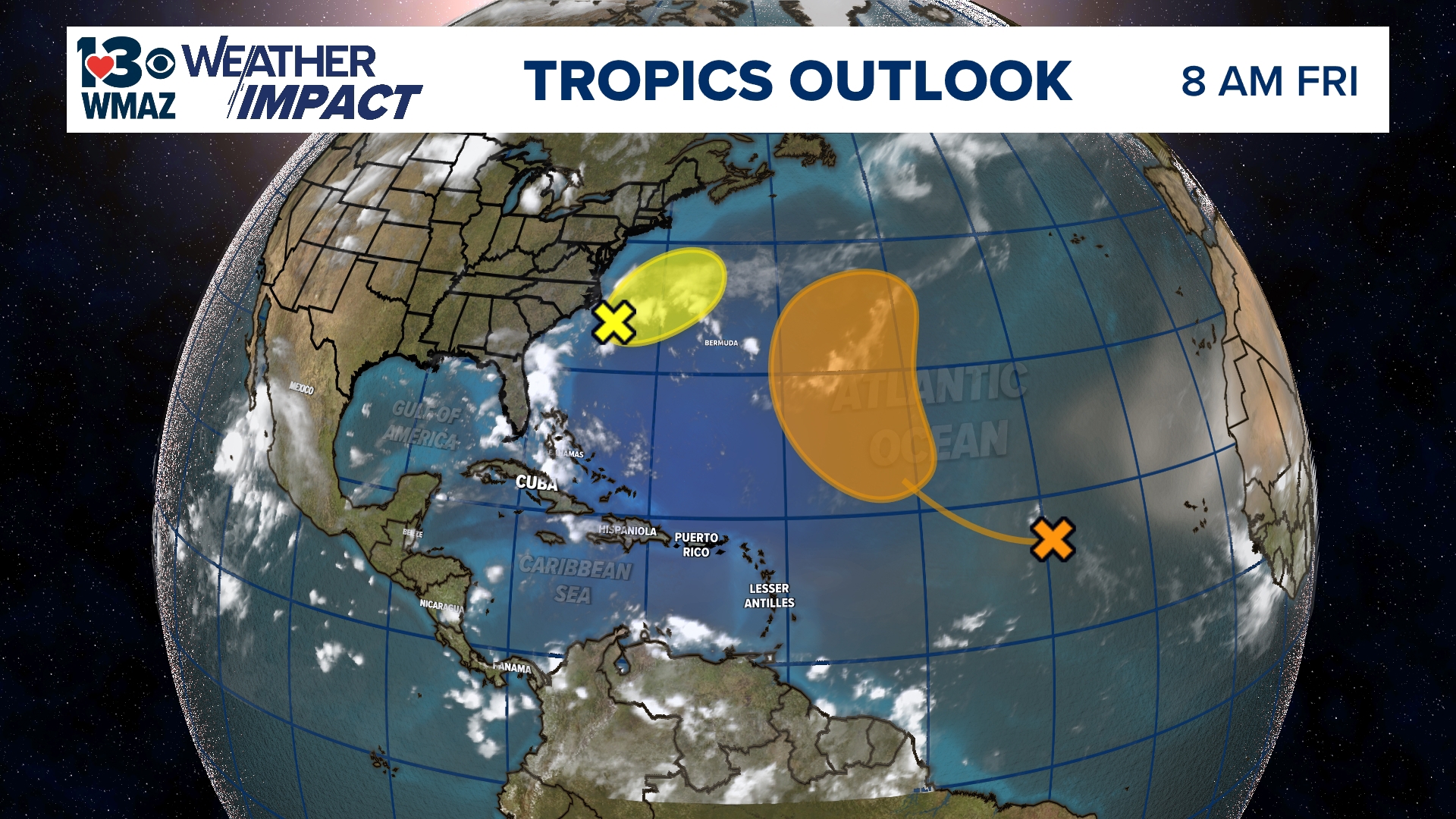 Tropical Storm Dexter becomes a remnant low-pressure system