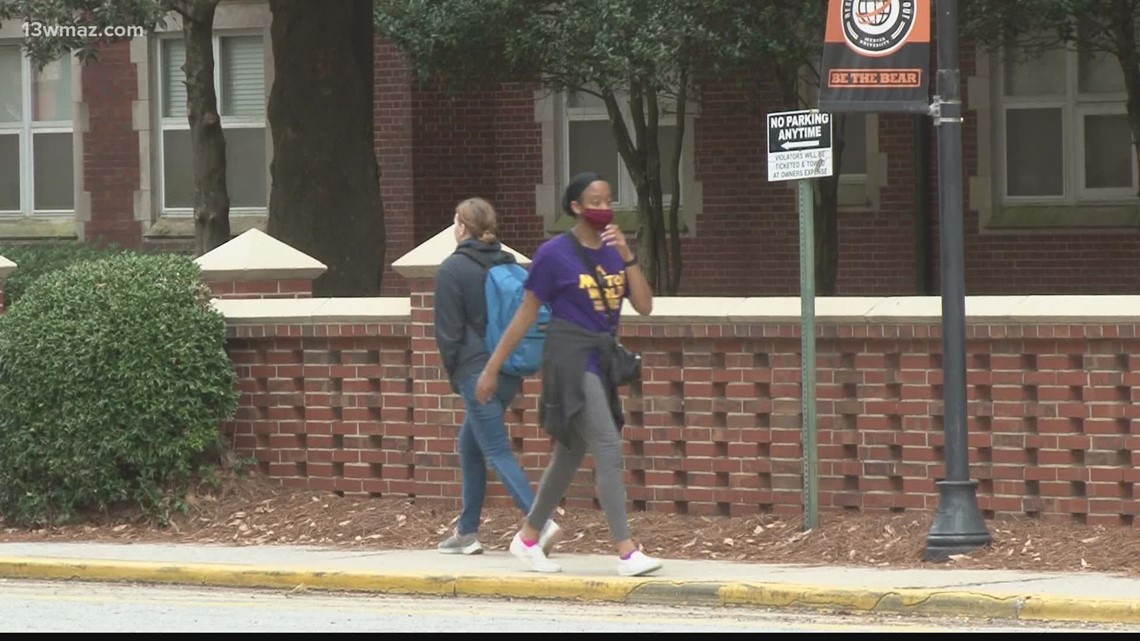 Mercer University loosens campus mask requirement for students, staff