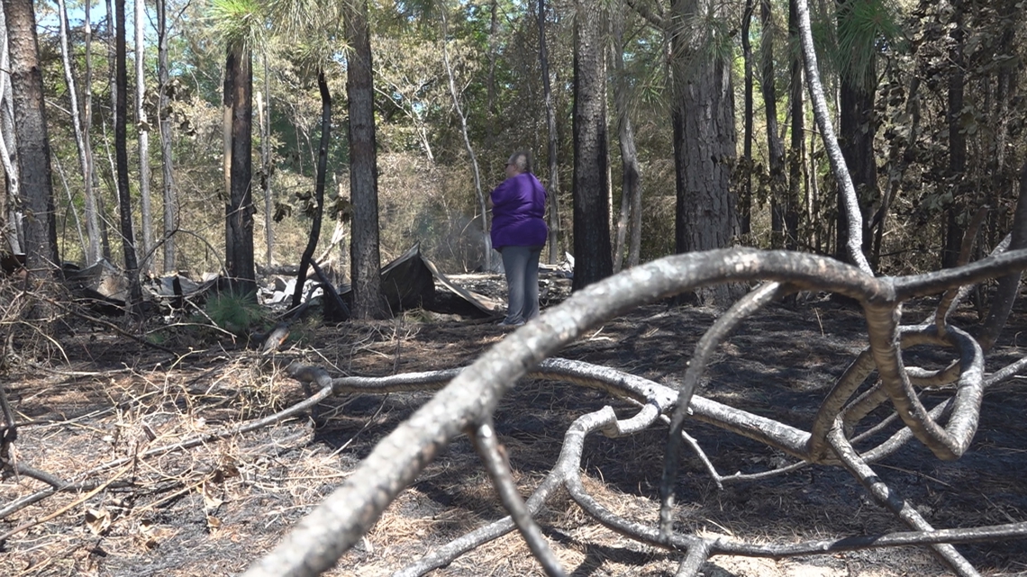 An illegal burn destroyed the only church Julie Mimbs ever knew — and the memories that came with it.