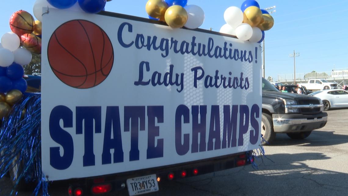 'History made in Wilcox County' | Wilcox County community celebrates their girls basketball team after winning first state championship