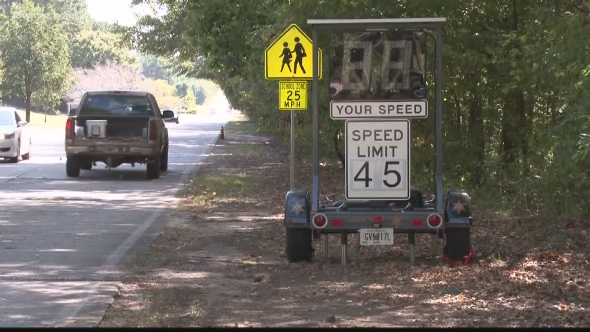 Watch your speed if you're driving past north Macon's Academy for Classical Education. County commissioners could vote to lower the speed.