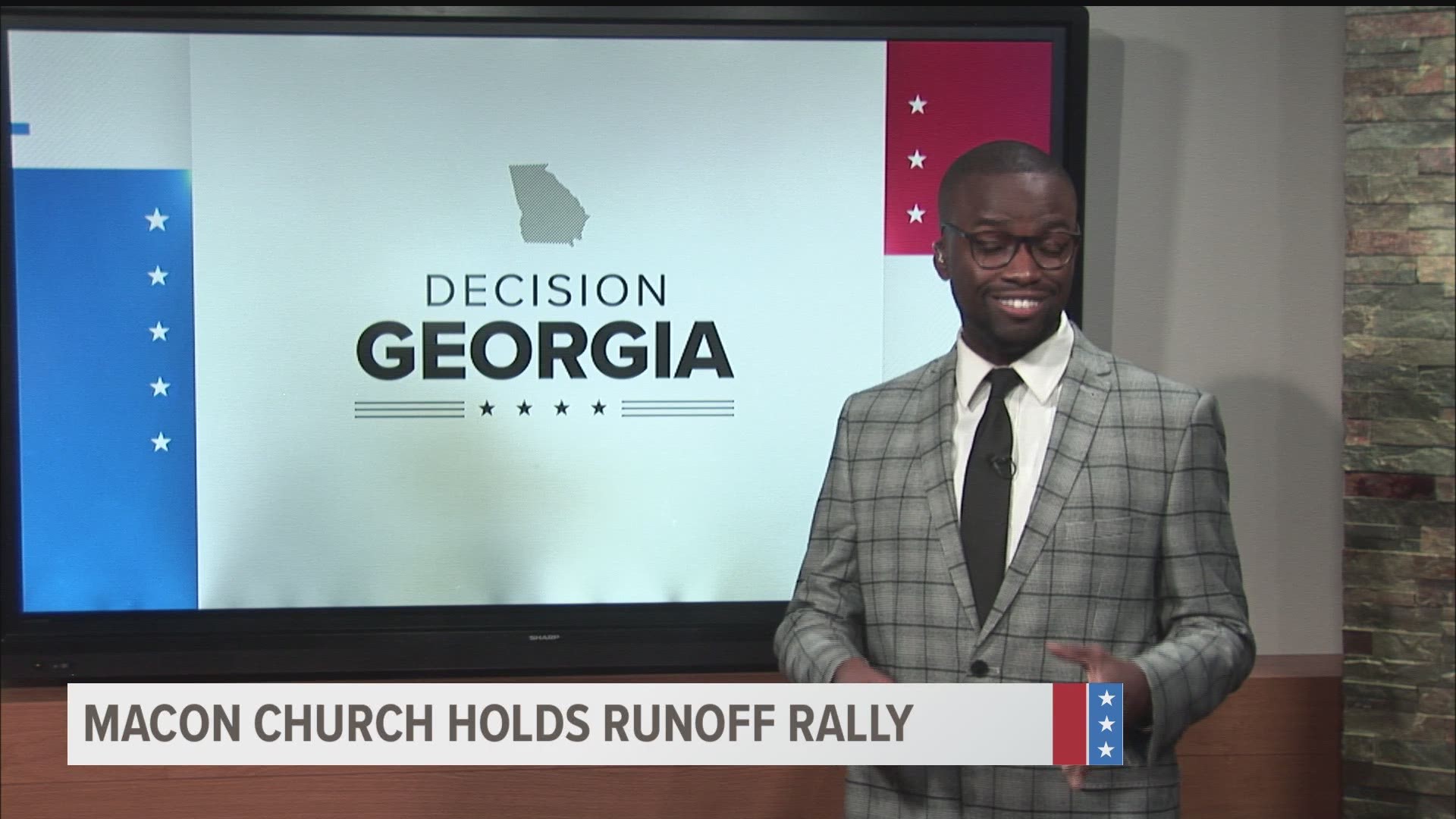The New Georgia Project and the Community Church of God hosted one last rally before the Jan. 5 runoff election.