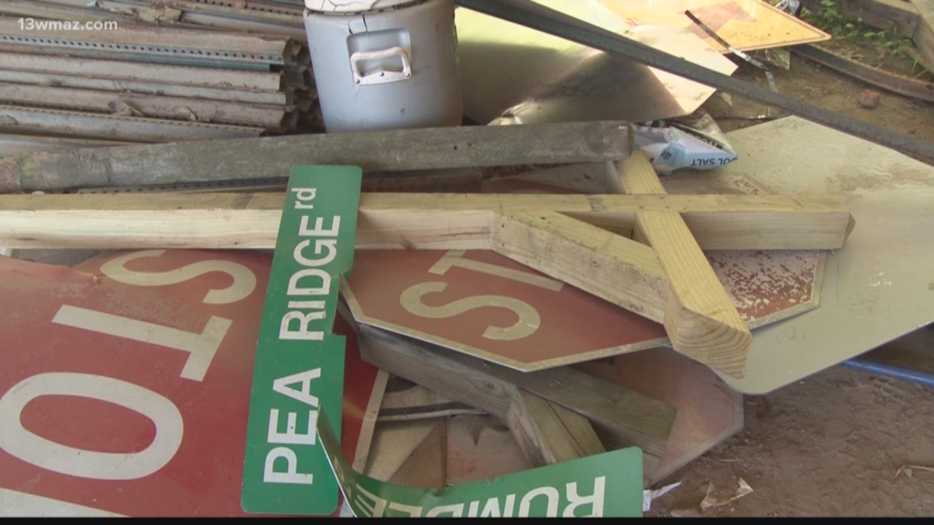 Monroe County sees increase in road sign thefts