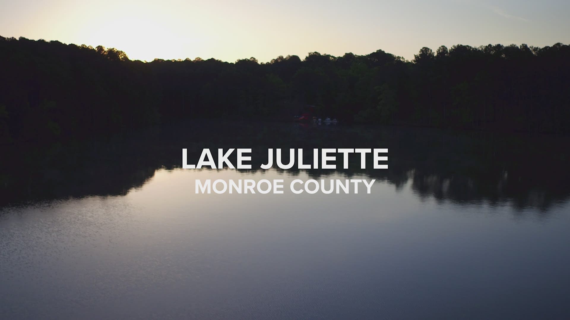 This week's Sunrise Snap is from Lake Juliette in Monroe County. Boating restrictions keep the lake quiet and clear, and make it a favorite spot for serious fishermen.