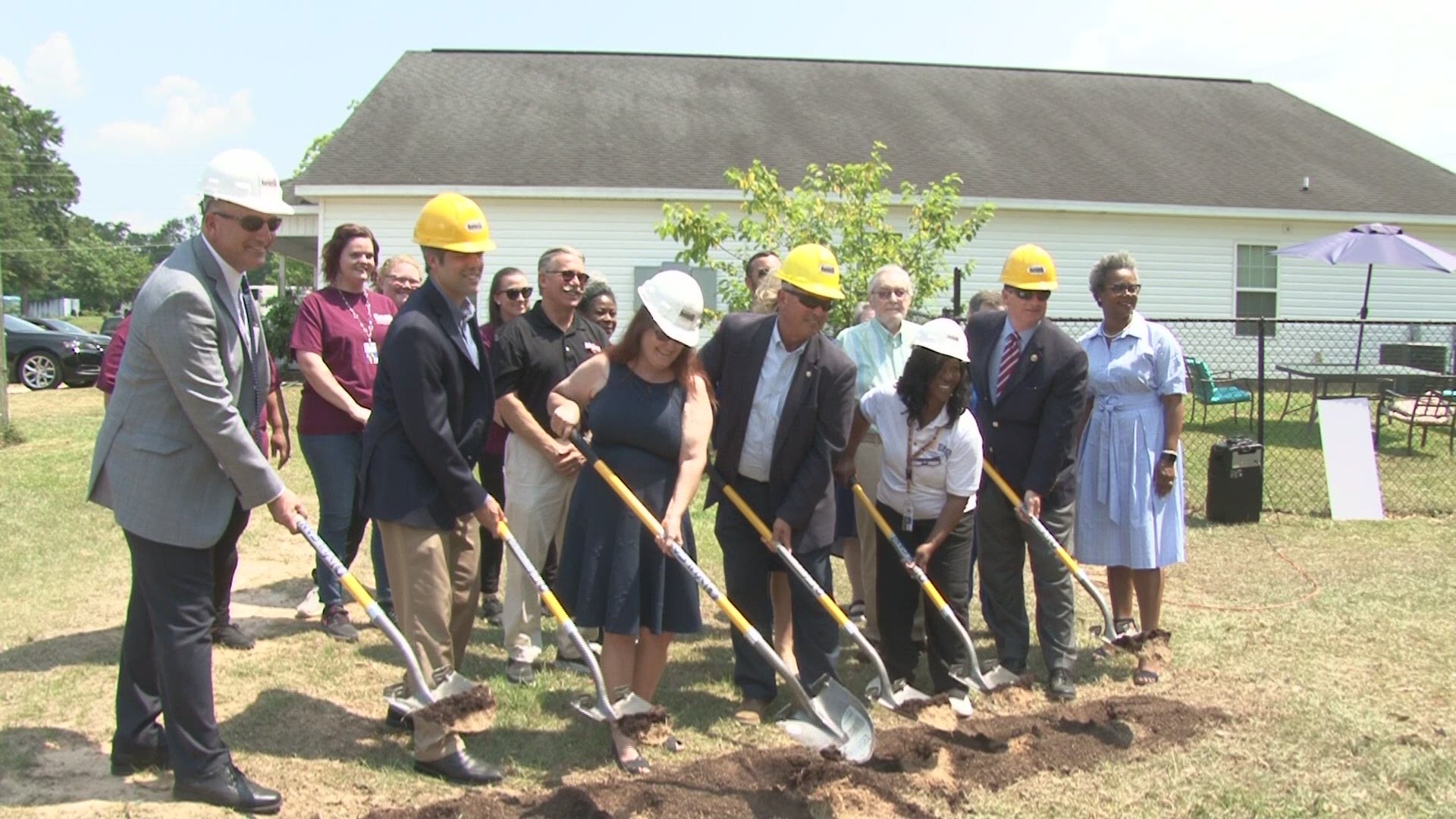 The National Alliance on Mental Illness Central Georgia broke ground for a new group home in Warner Robins.