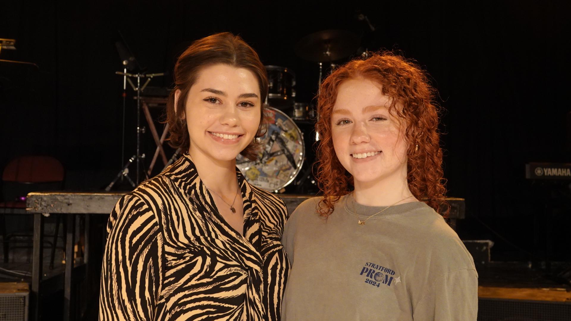 On Saturday you can catch Stratford student Abigail Watson and her older sister Anna Watson in the musical Spring Awakening.