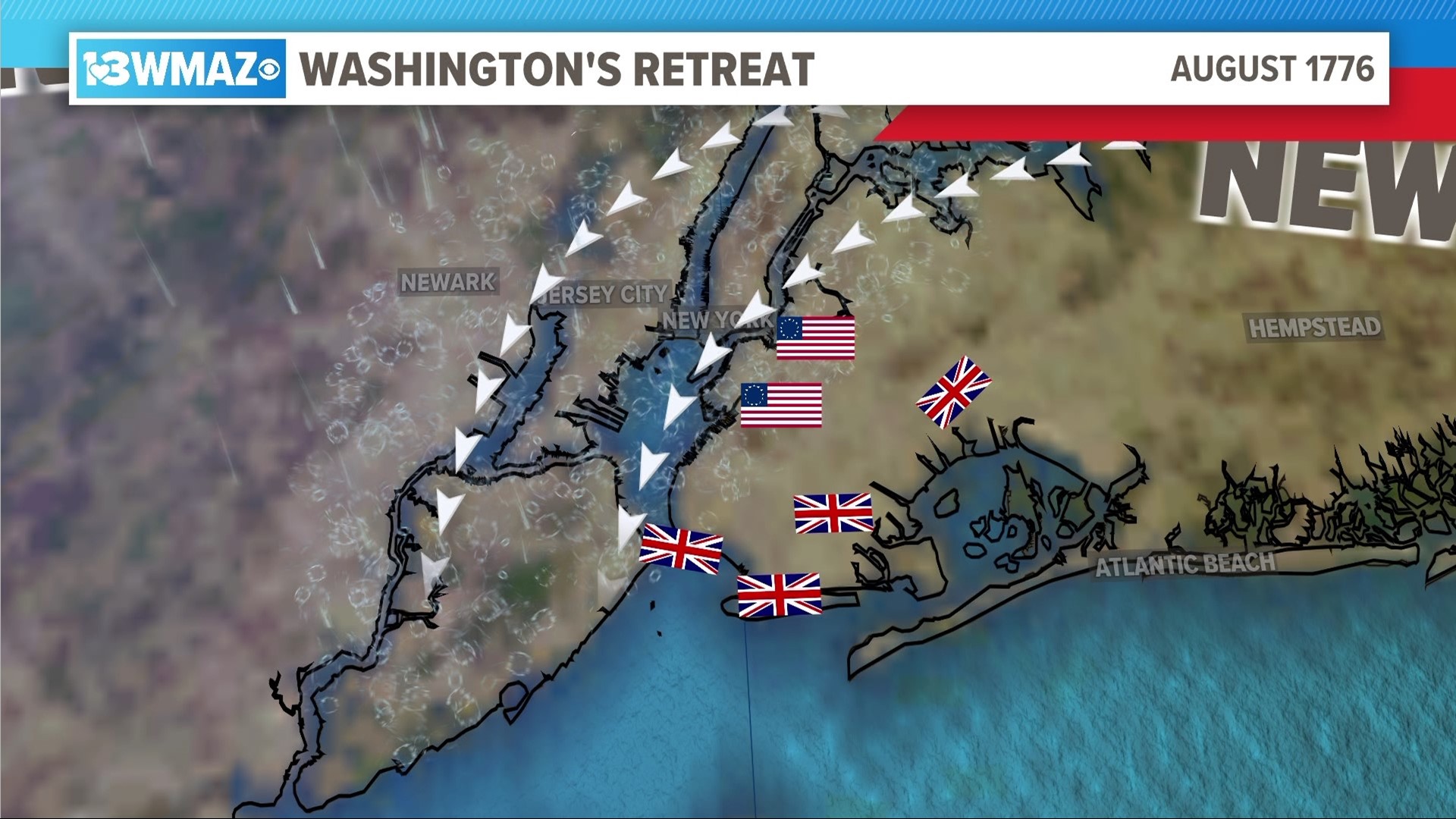 Weather changed the course of history, paved the way for July 4th