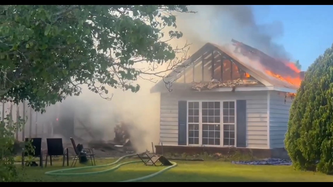 House catches on fire in Houston County Friday - Vimarsana News