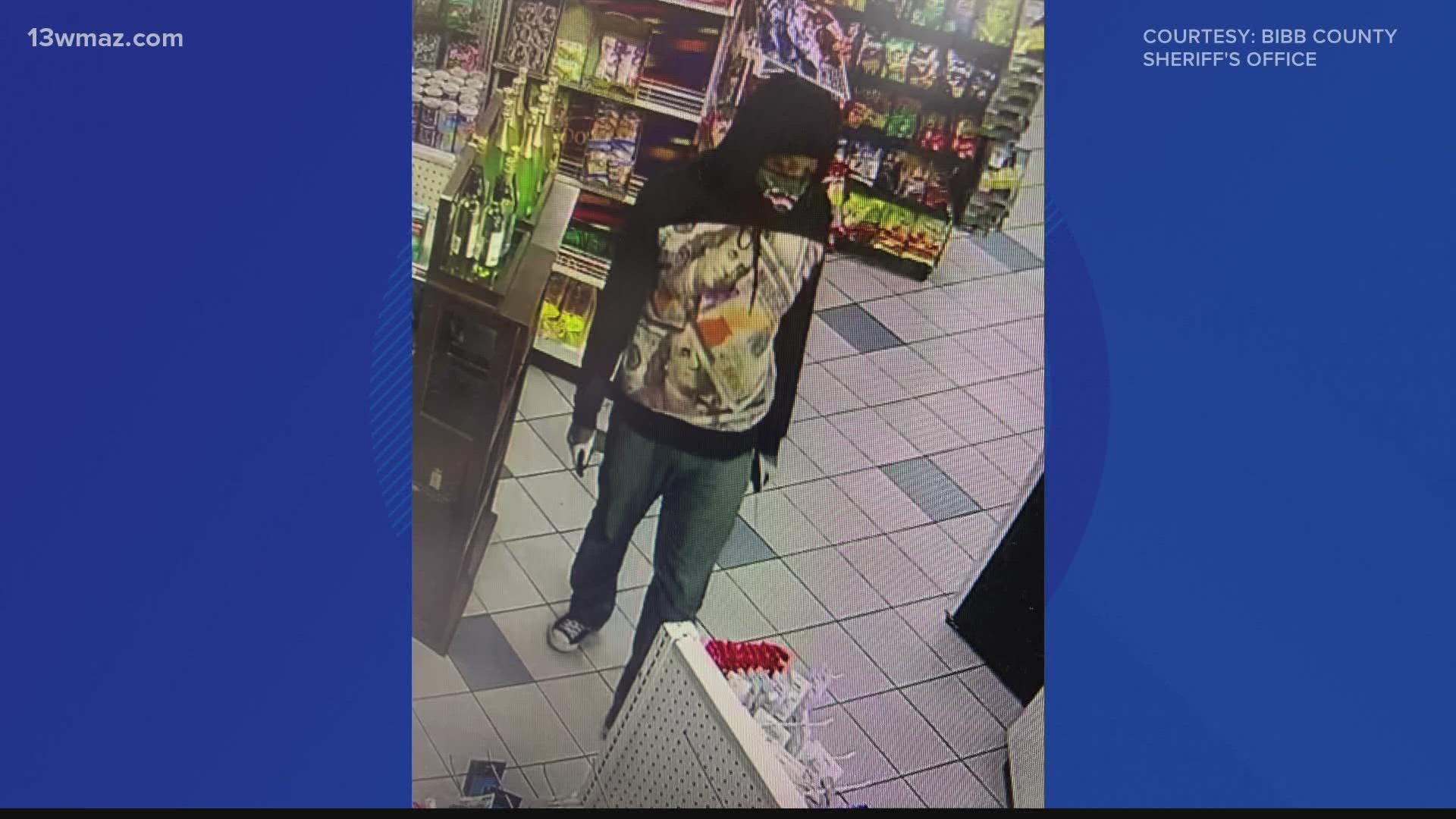 Bibb deputies are investigating an armed robbery that happened at the Marathon gas station located at 5013 Harrison Road Thursday evening.