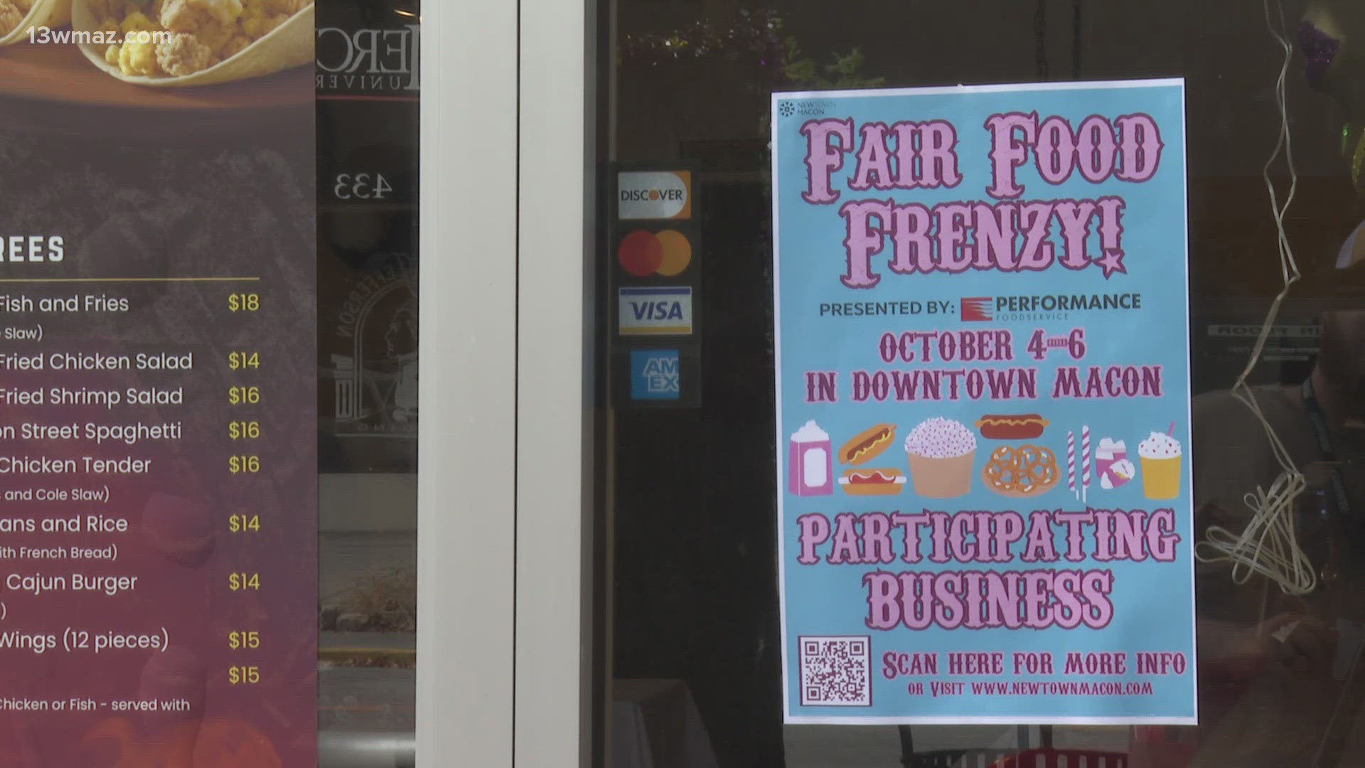 Over 20 restaurants in downtown Macon are offering fair-inspired foods from Friday to Sunday