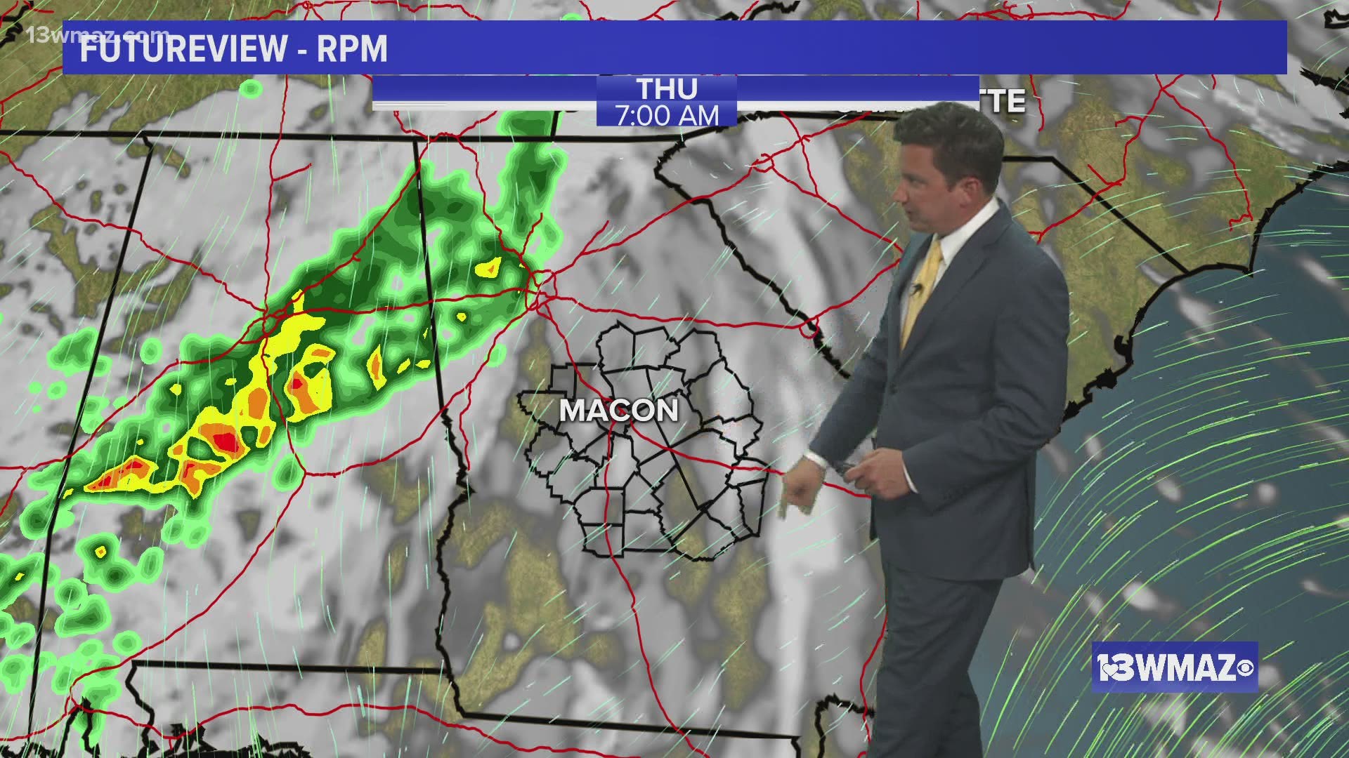 Central Georgia weather | Rain is possible for Thursday. We'll see a better chance on Friday and Saturday.