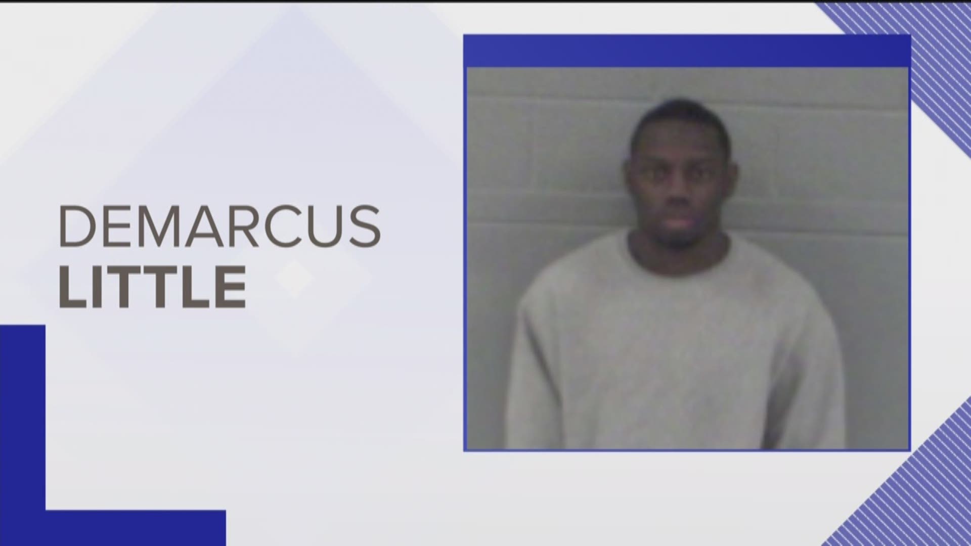 22-year-old DeMarcus Little was arrested for an incident that happened on February 5. Police say Little broke windows at Gunn's apartment and slashed her tires.