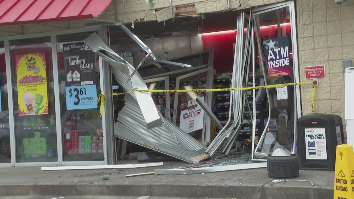 Georgia gas station ATM stolen after U-Haul driven through doors - Vimarsana News