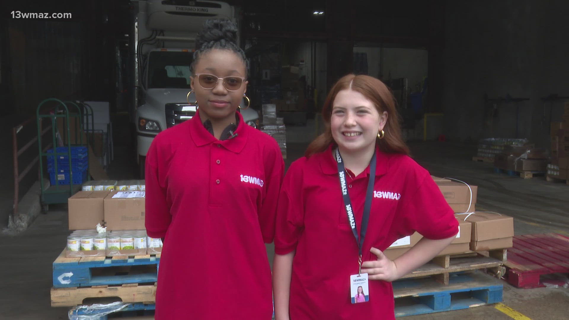 Our Junior Journalists went out to the  Middle Georgia Community Food Bank this week.