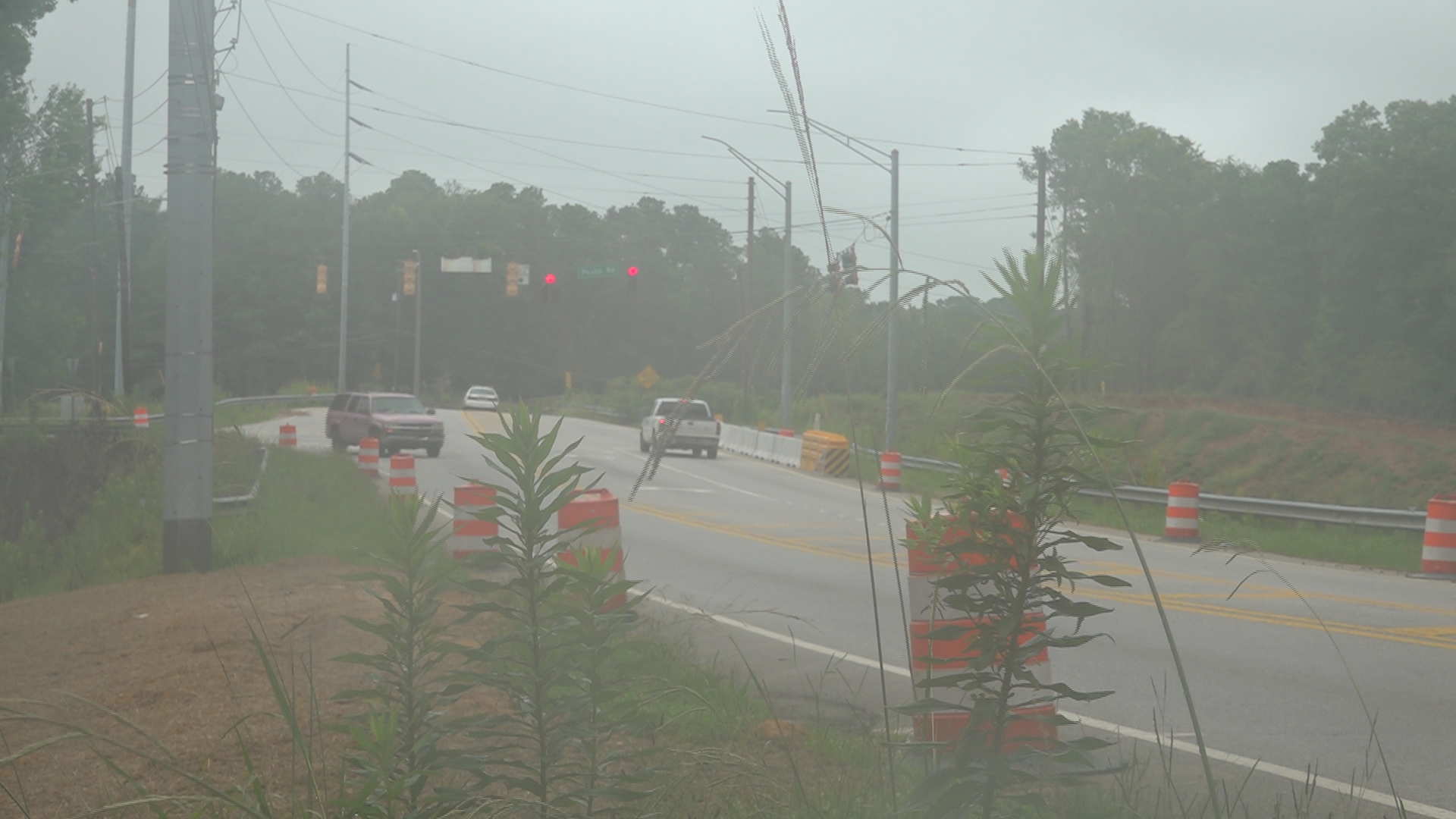 Contractors are continuing the "clearing and grubbing phase" of the road work on Tucker Road, according to the state.