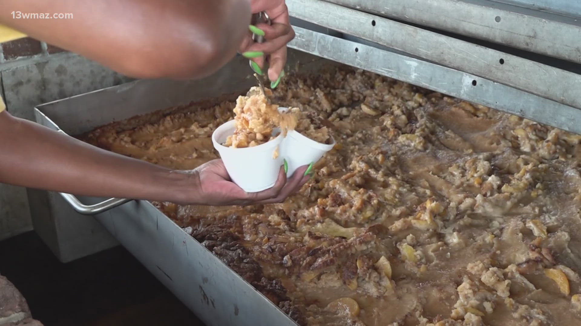 Peach County celebrated the return of the sweet fruit with its annual weekend festival, featuring the world's largest peach cobbler.