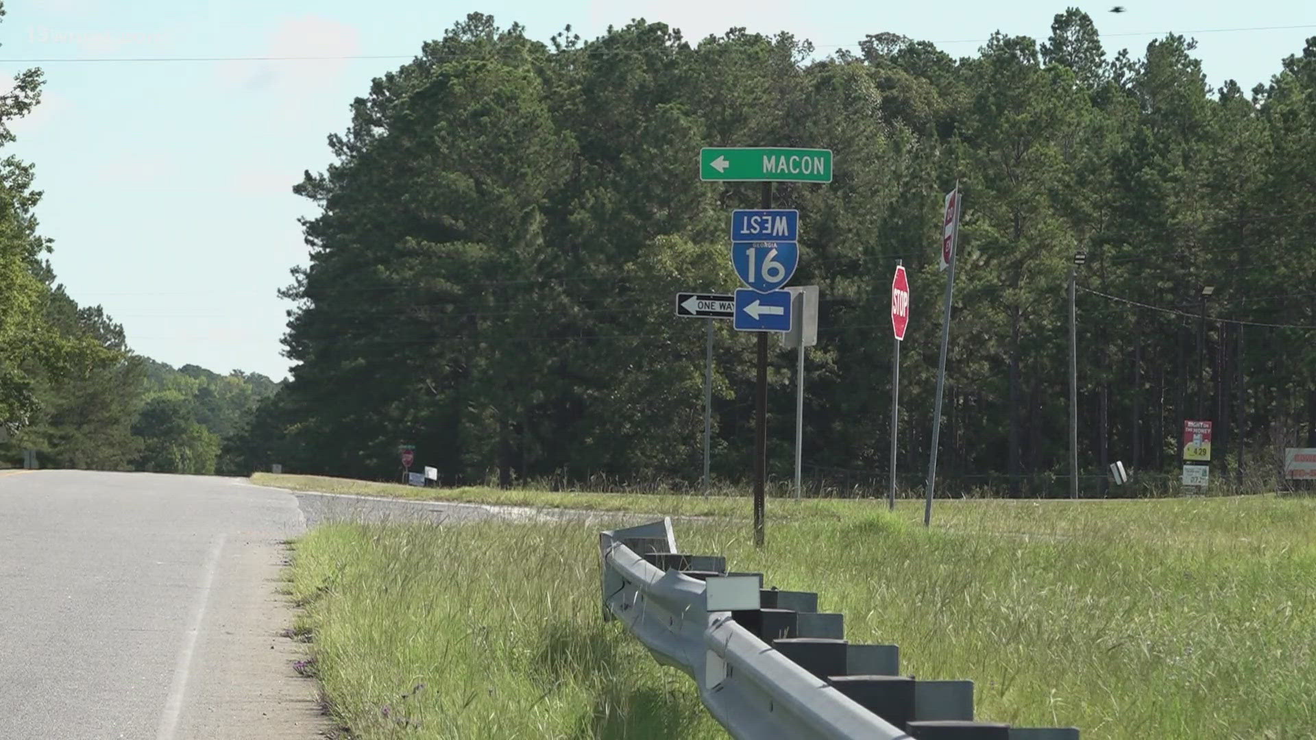 The Twiggs County Sheriff's Office says it started with a chase on Highway 96 around 10:30.