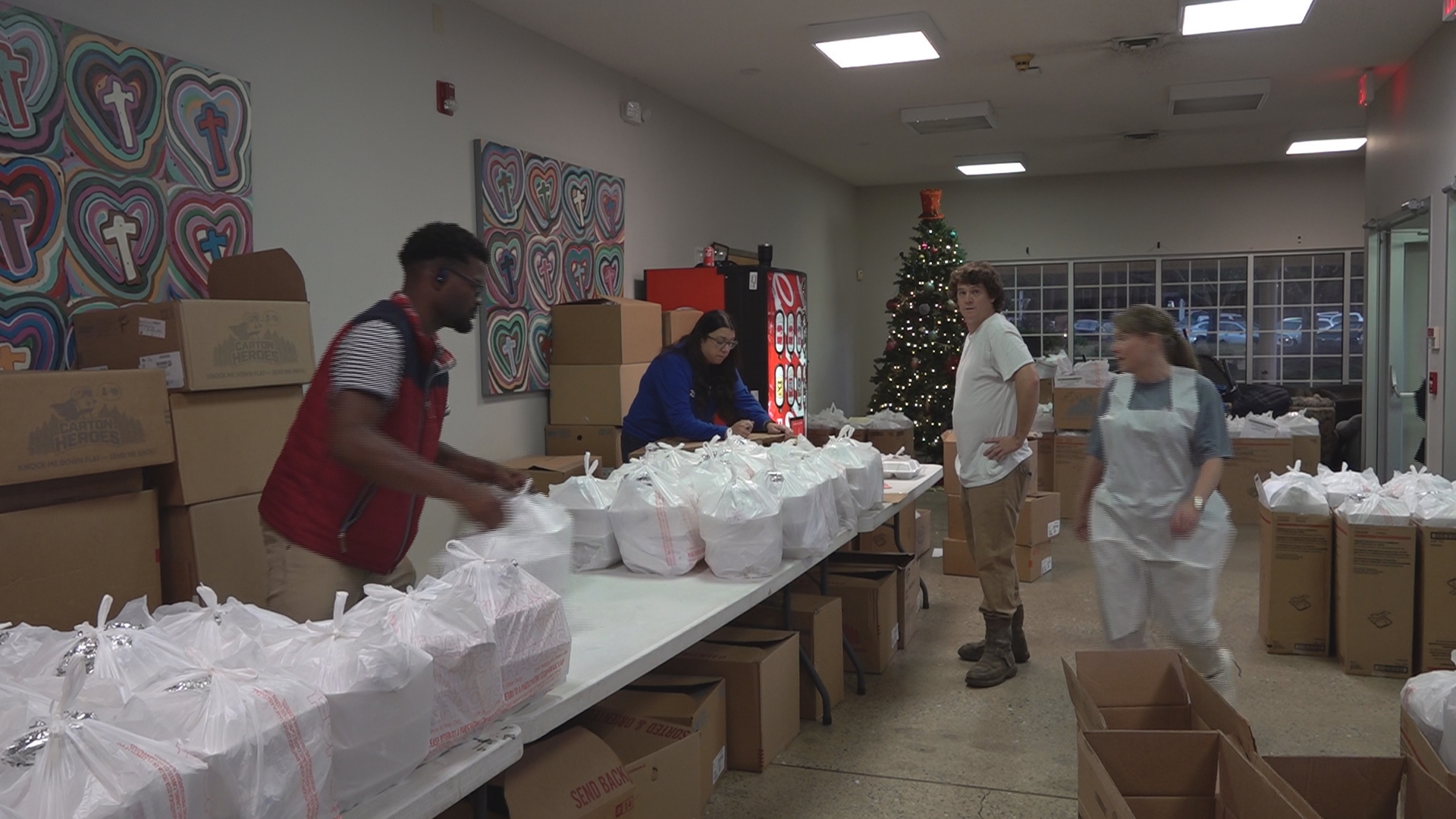 While many people are home for the holidays, the Rescue Mission of Middle Georgia is stepping up for those who need it most.