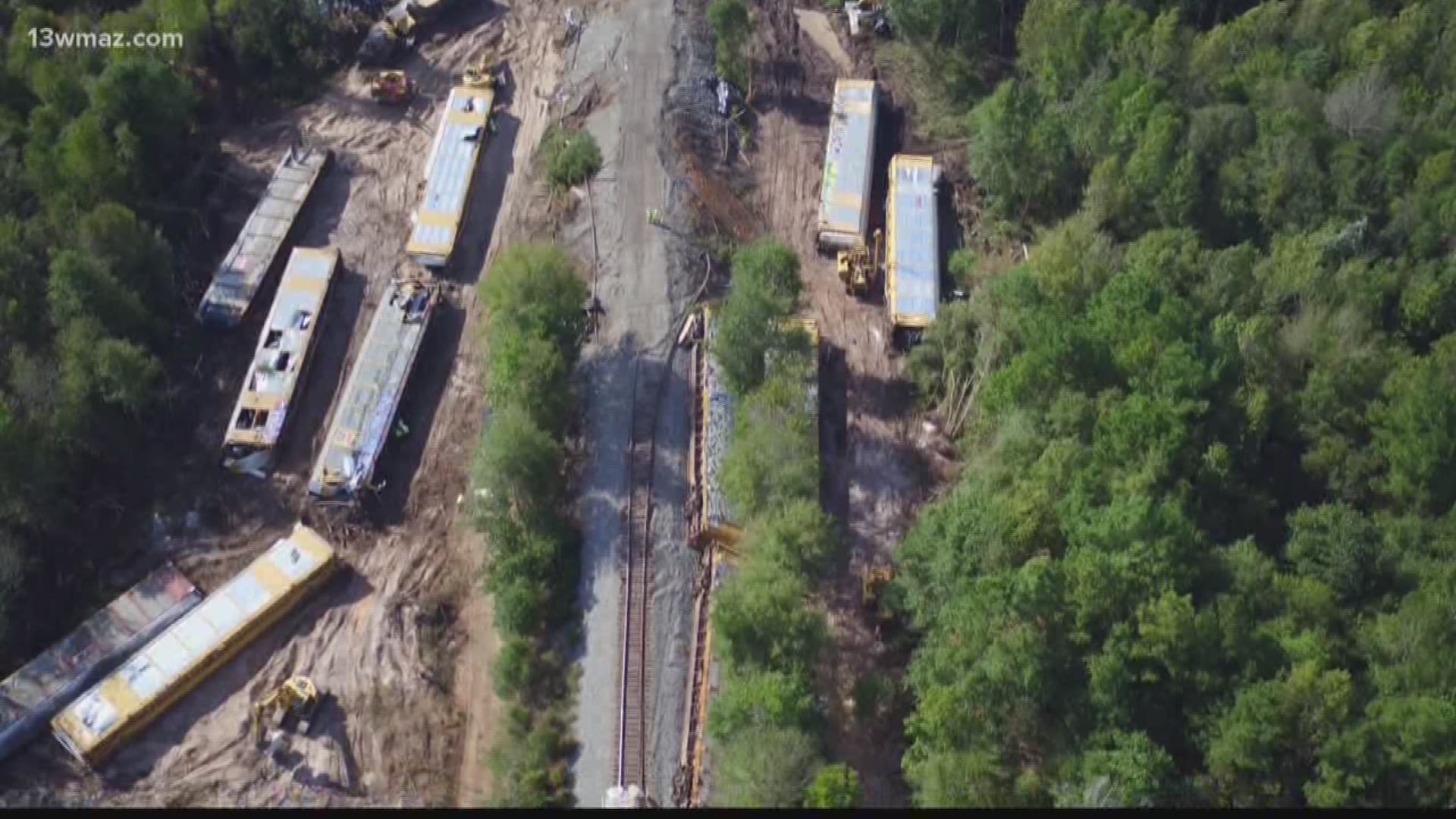 An October train wreck near Perry was one of the most expensive in state history, but one fire chief was more concerned about hazardous chemicals on board