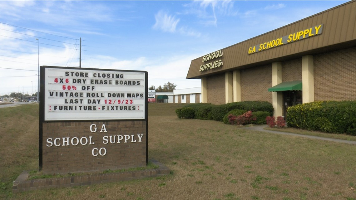 Macon's only school supply store to close - Vimarsana News