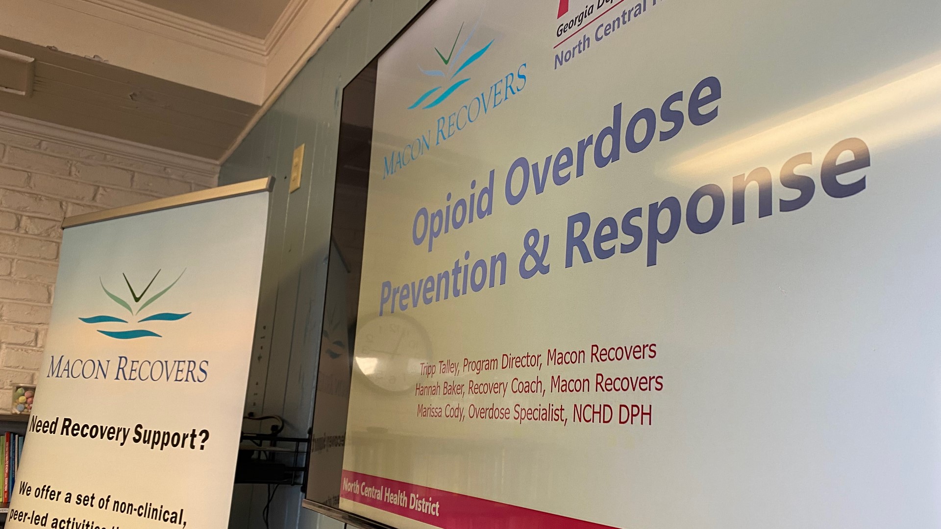 Recovery coaches and health department officials were in attendance, and offered health tips & training during the demonstrations.