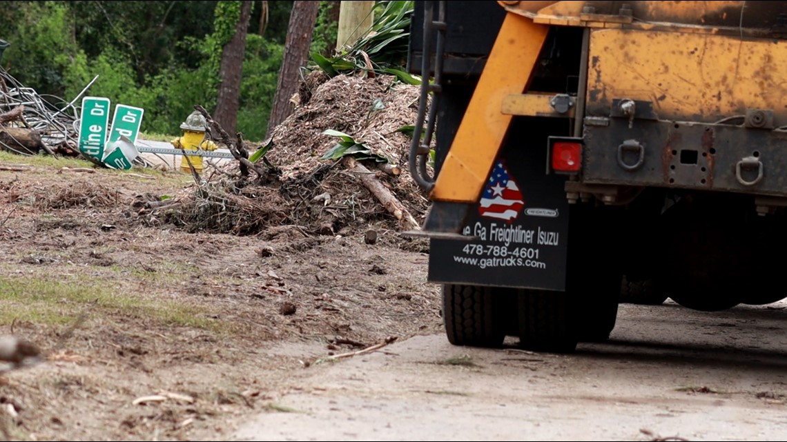Damage debris cleanup continues a week later in Macon - Vimarsana News