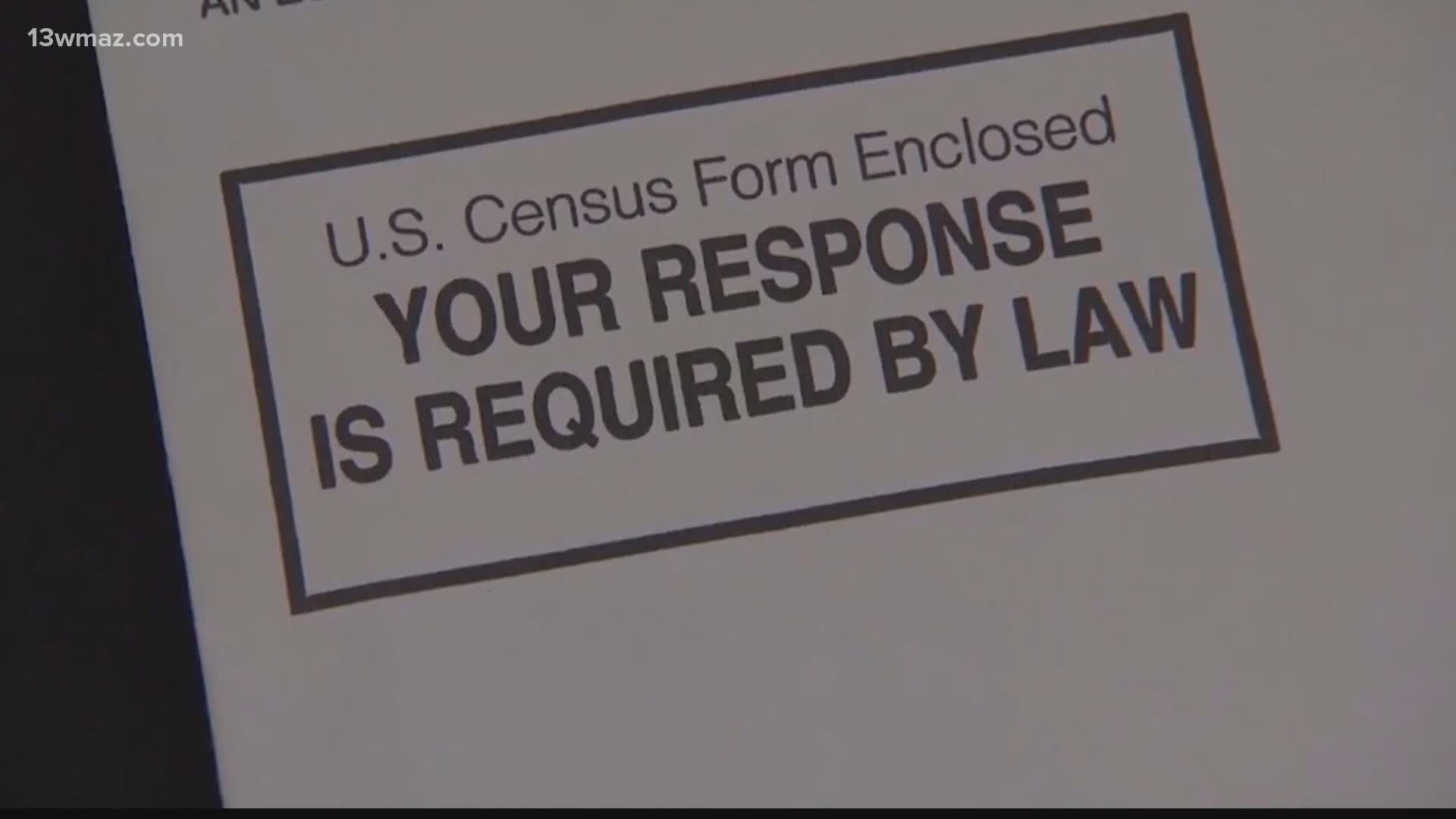 So far in Bibb County, just over 49 percent of households have filled out a census form.