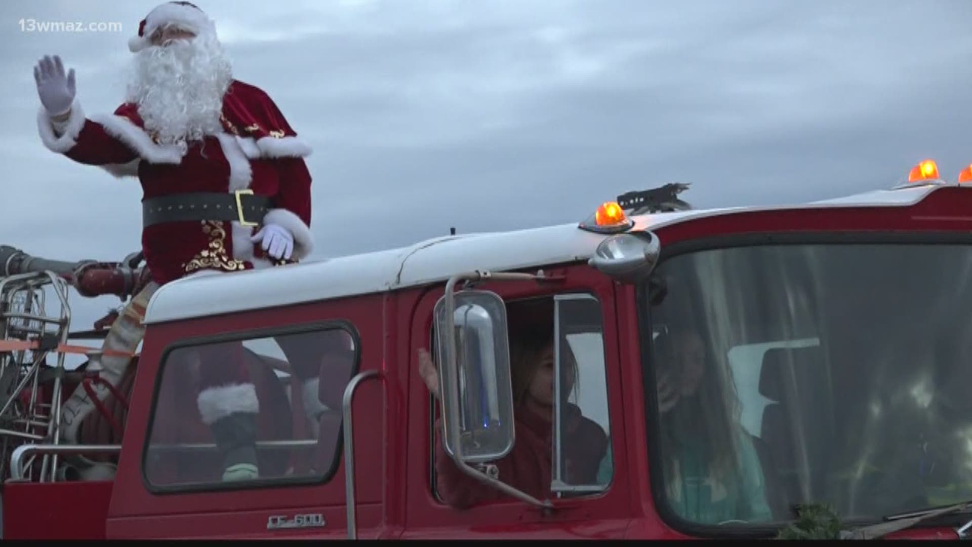 Warner Robins held its annual Rockin' Robins Christmas Parade Saturday. The route for the parade changed this year.