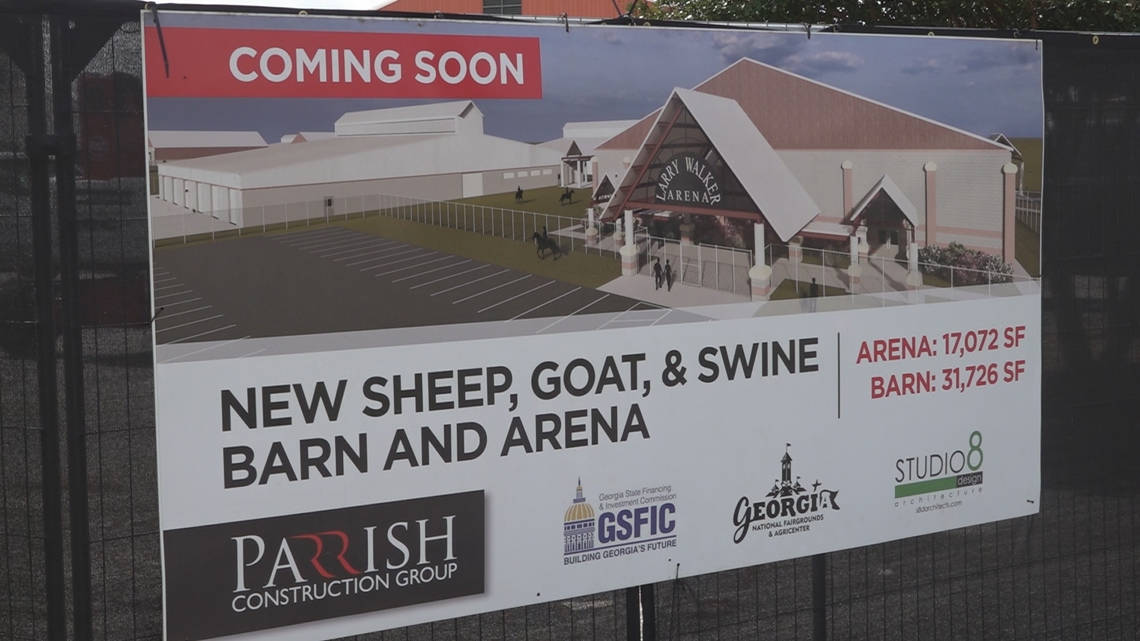 'In the top of the nation' | Georgia National Fairgrounds project aims to double livestock capacity