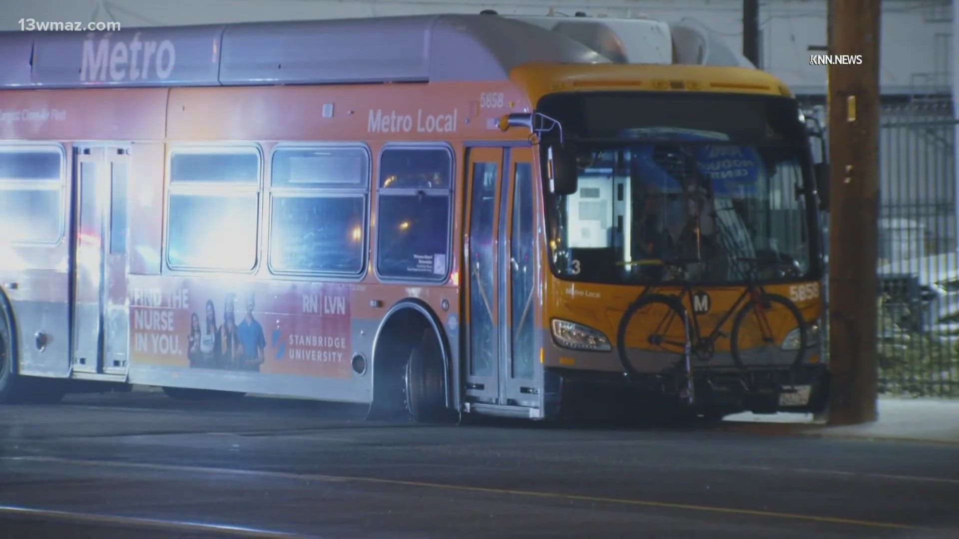 An LA Metro passenger died after being shot in an early Wednesday morning bus hijacking