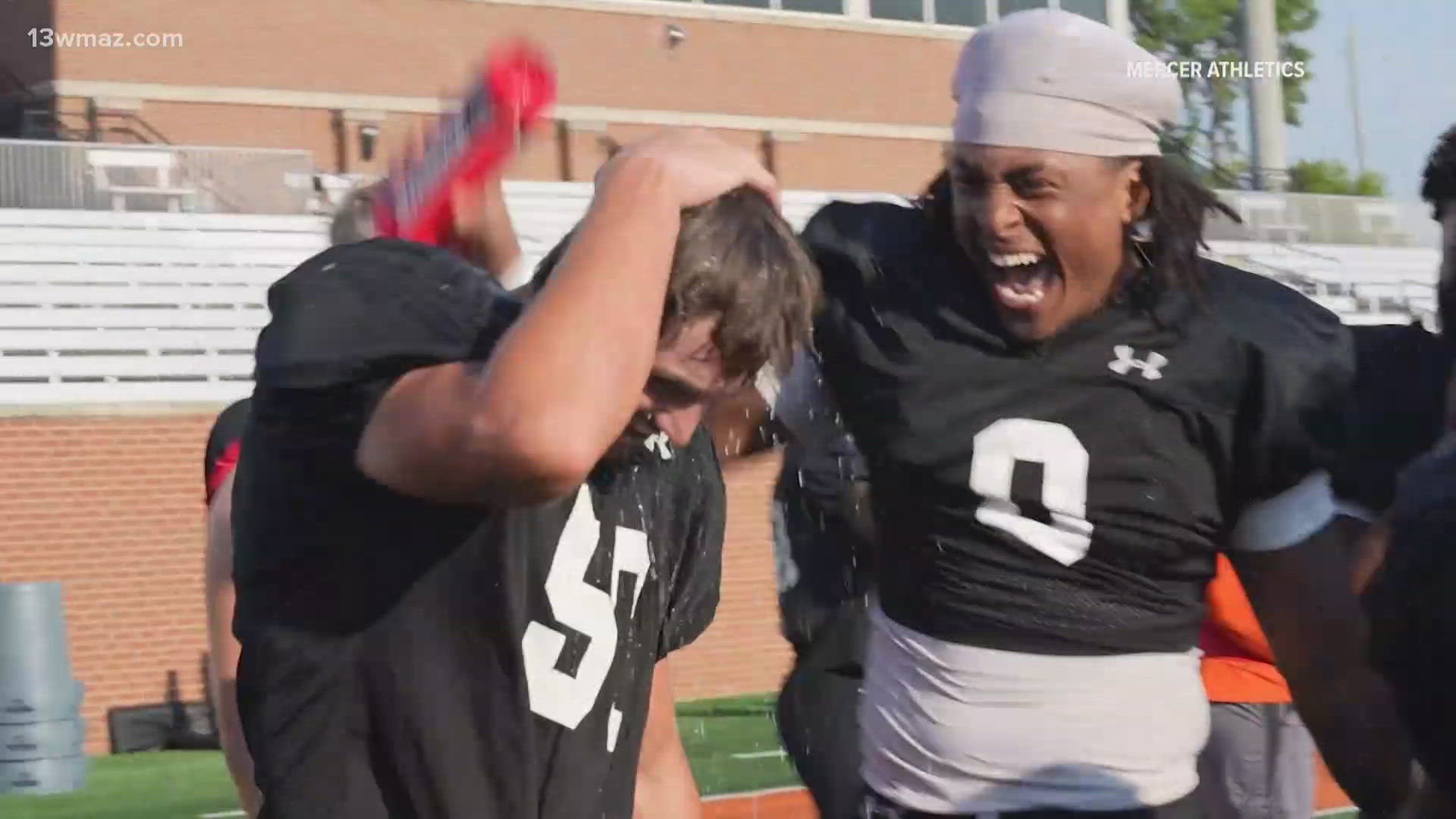 Mic Wasson has played in 23 games over two seasons as a Mercer Bear. This season, he'll be playing as a scholarship athlete.