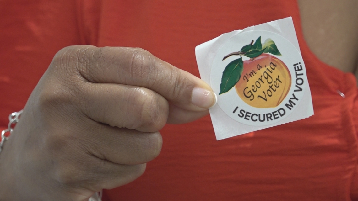 Election Day is here in Georgia. More than 1 million Georgians voted early. Voters must report to their assigned polling location and bring a valid photo ID to vote.