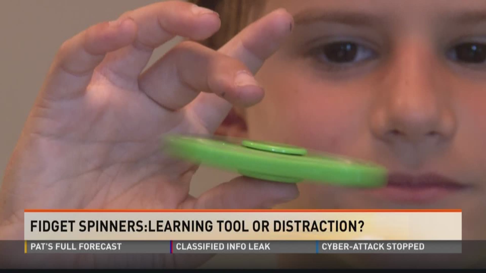 Fidget spinners: Learning tool or distraction?