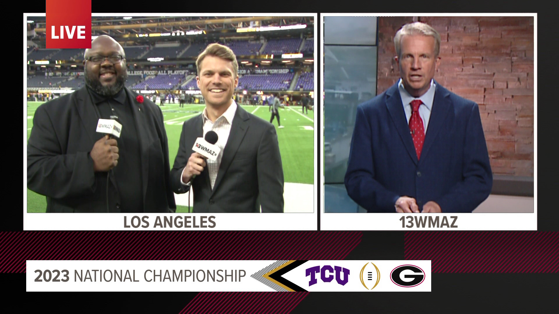 Marvin James, Connor Hines, and Frank Malloy break down the Georgia vs. TCU game.