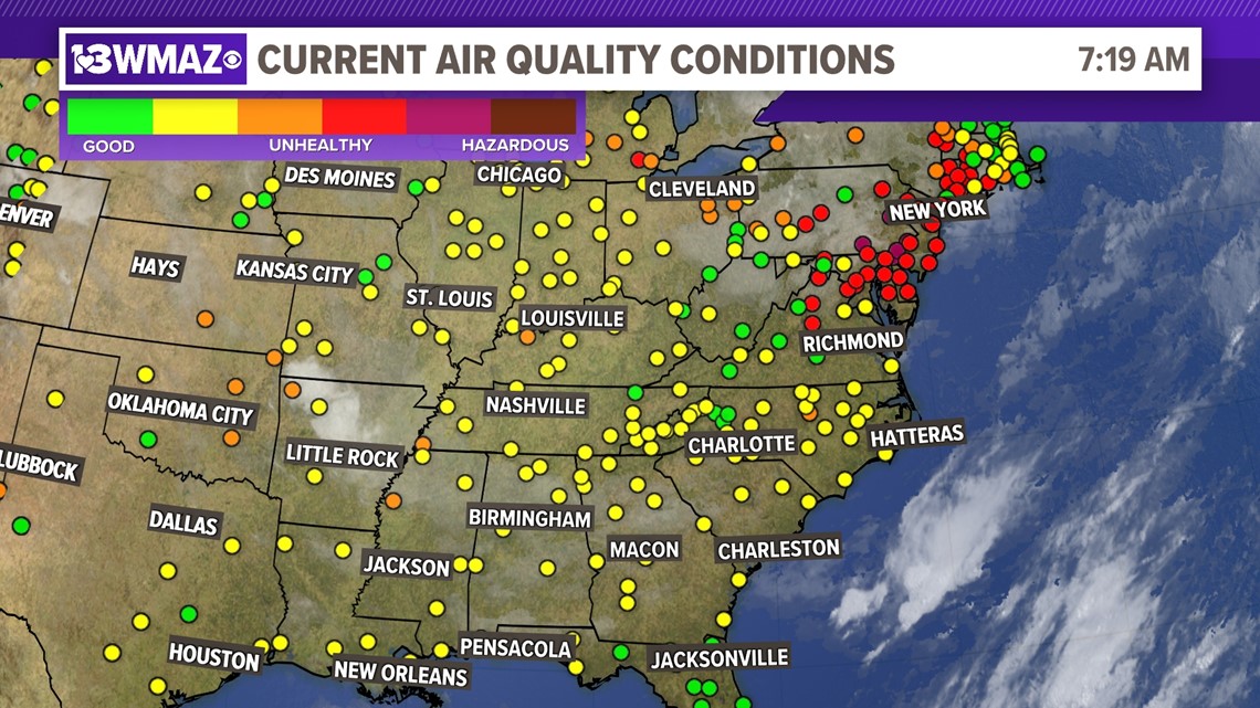 The Air Quality Index and how it relates to Canada wildfires