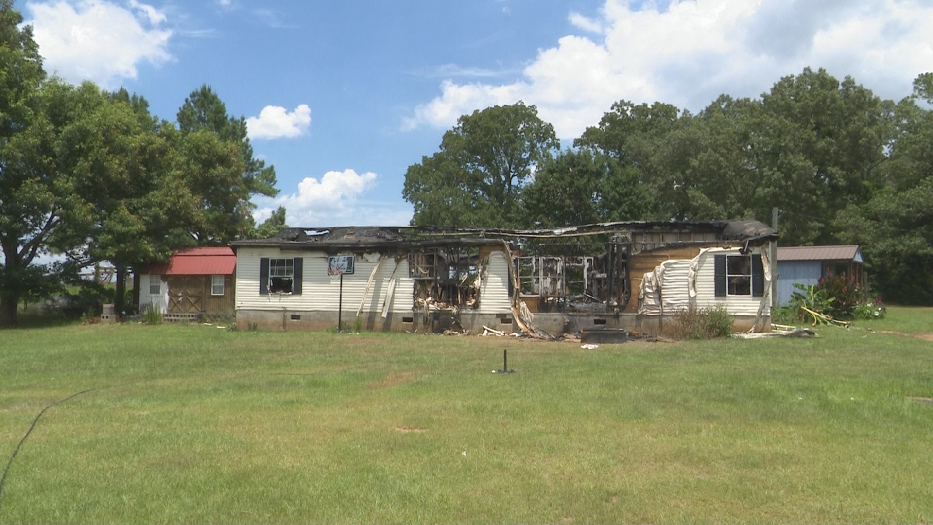 After the Tuesday night fire, the community launched a GoFundMe to help the Warner family get back on their feet.