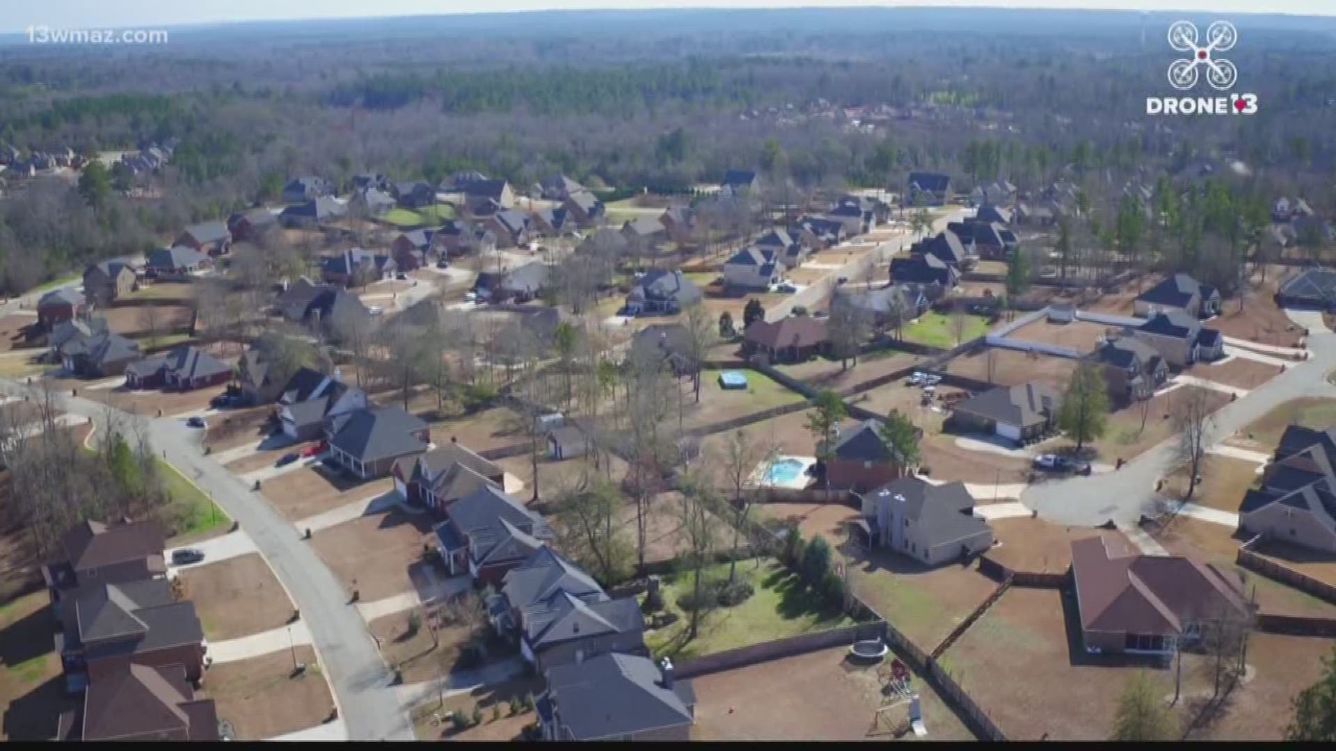 Census data shows Houston County's population grew 40% in the last two decades. Here's what that looks like from a bird's eye view.